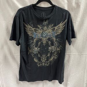 Bellator Fighting Championship T Shirt Size Medium Black Gray Blue